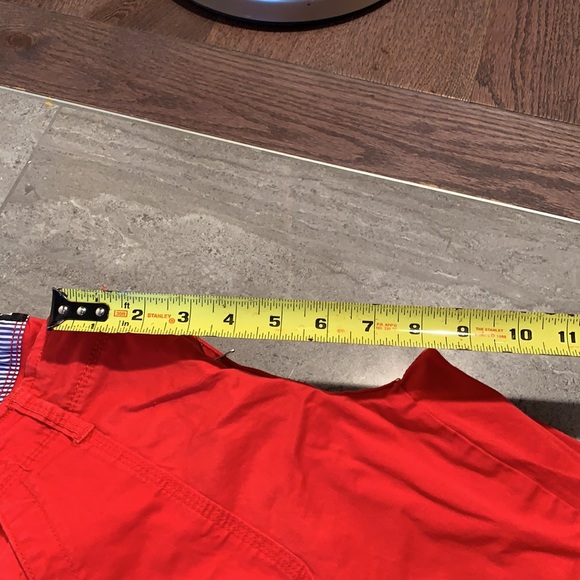 Point Zero Capris Orange-Red size US2 - Picture 6 of 7